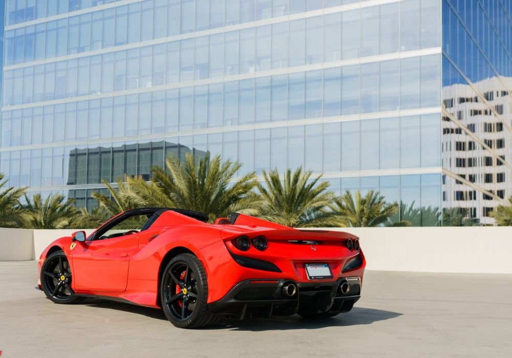 Ferrari F8 Spider Rental | Plush Houston Rentals