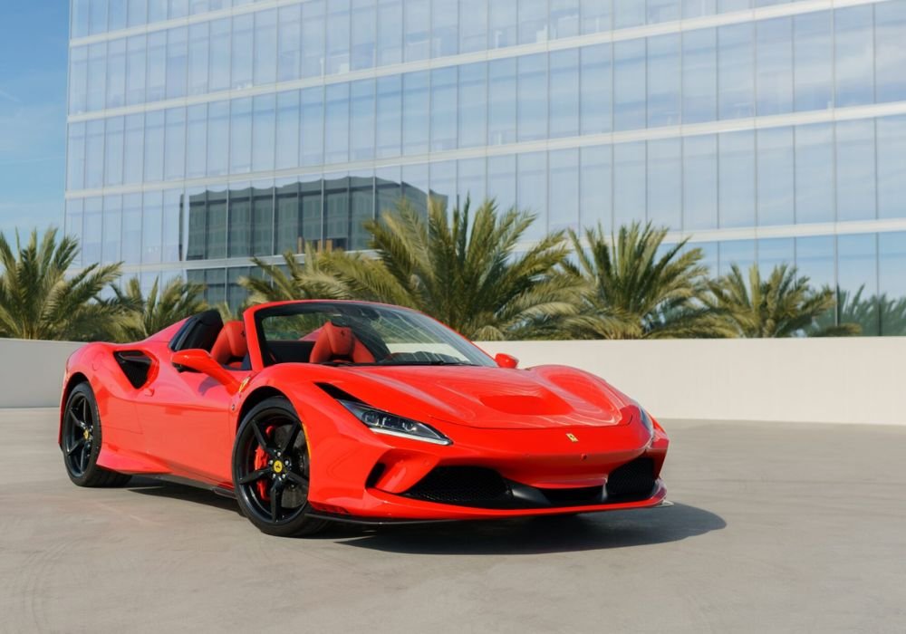 Ferrari F8 Spider Rental | Plush Houston Rentals