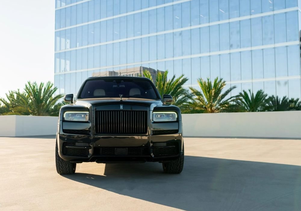 Black Rolls-Royce Cullinan Rental | Plush Houston Rentals