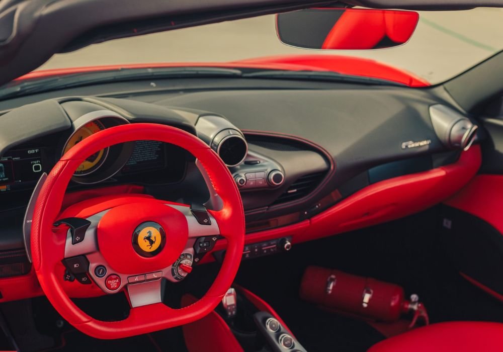 Ferrari F8 Spider Rental | Plush Houston Rentals