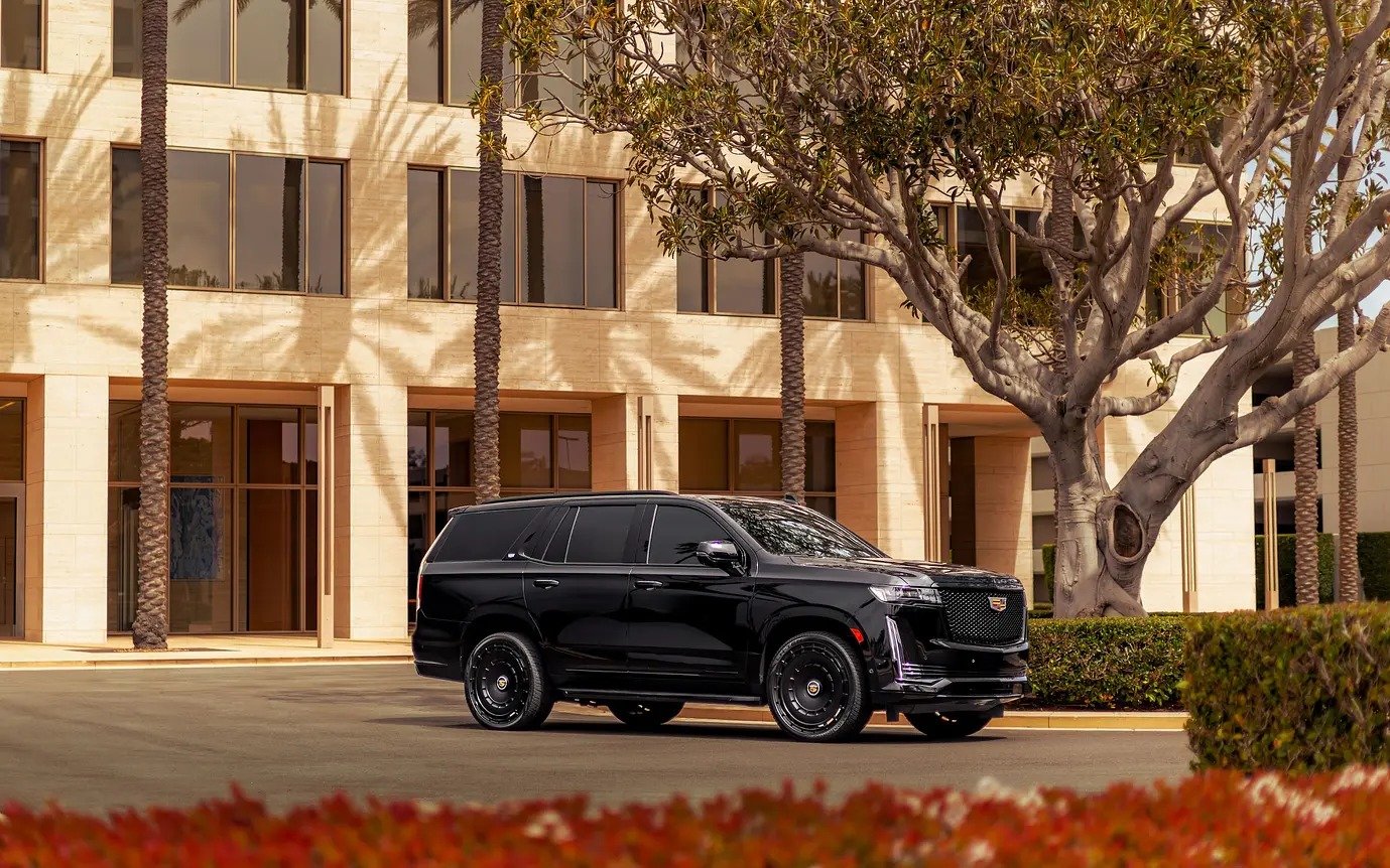 Cadillac Escalade Sport Rental in LA & Orange County | Plush Houston