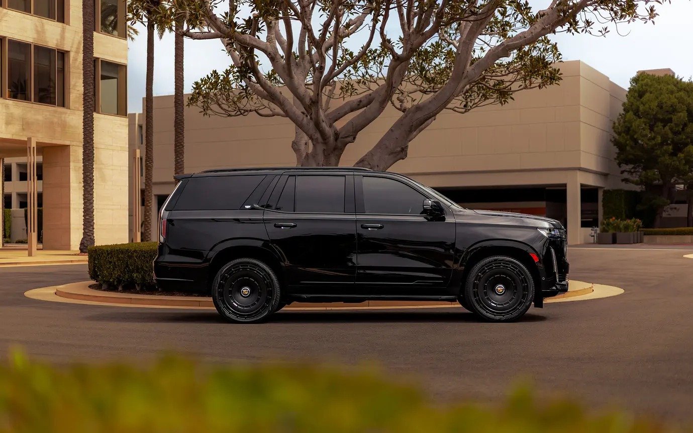 Cadillac Escalade Sport Rental in LA & Orange County | Plush Houston