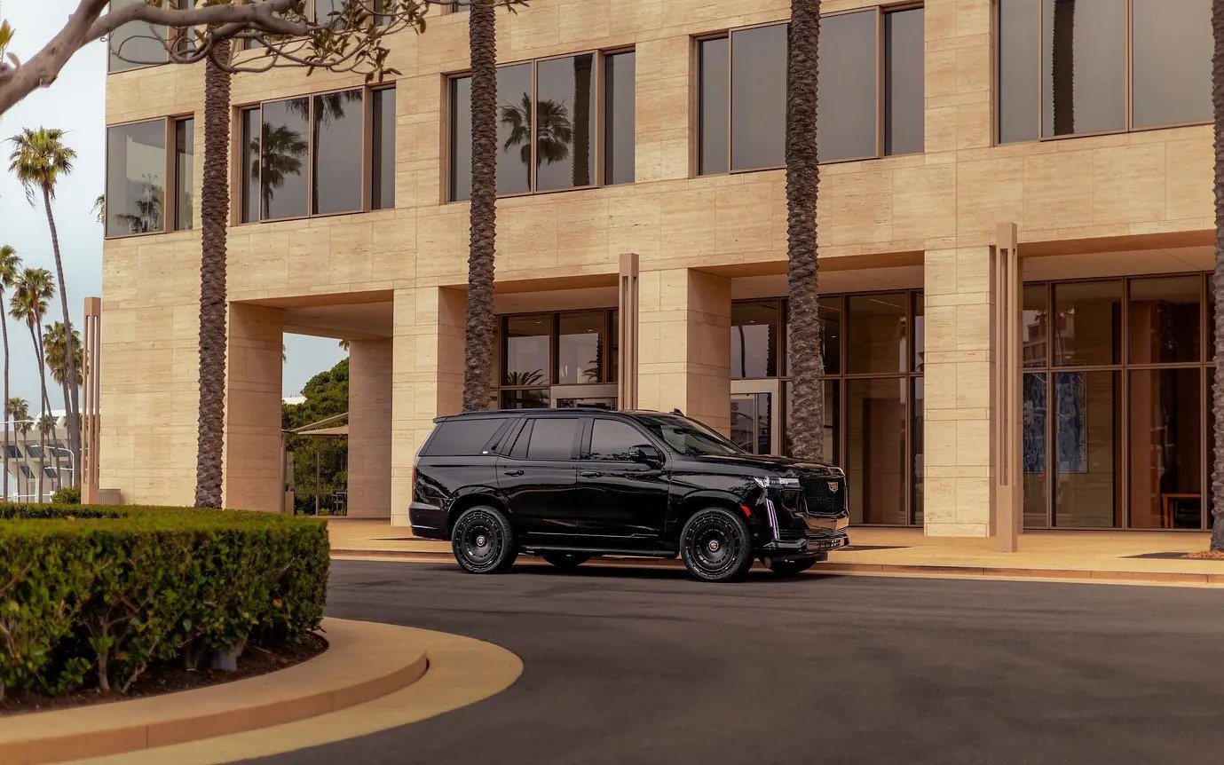 Cadillac Escalade Sport Rental in LA & Orange County | Plush Houston