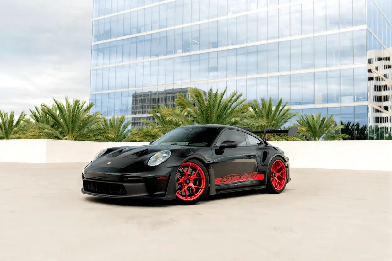 Black 911 GT3RS Rental in LA or orange county | PLush Houston Car Rental