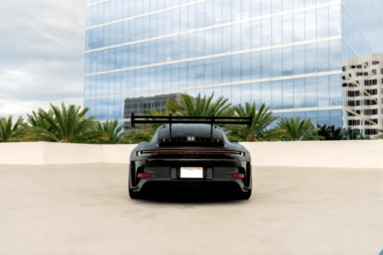 Black 911 GT3RS Rental in LA or orange county | PLush Houston Car Rental